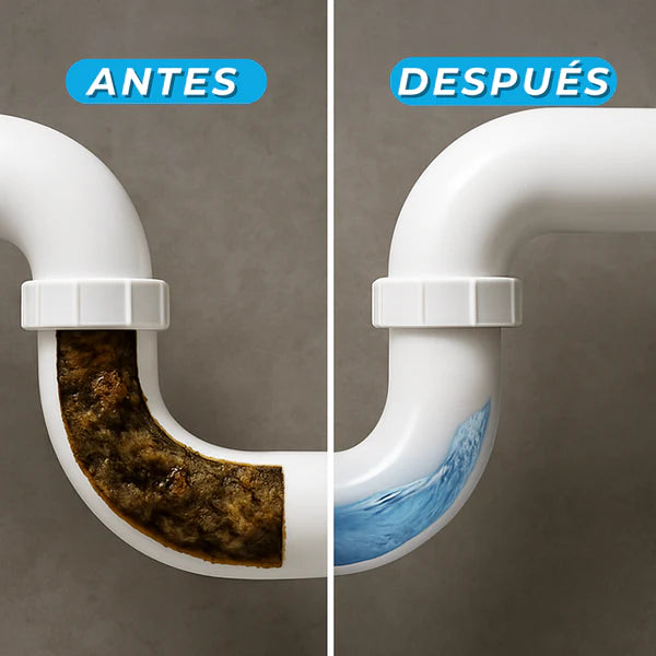Destapa Cañerías Express 3x1 (110gr c/u) + Envío Gratis