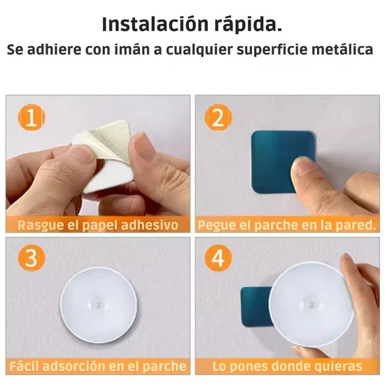 Luz LED nocturna con Sensor de movimiento