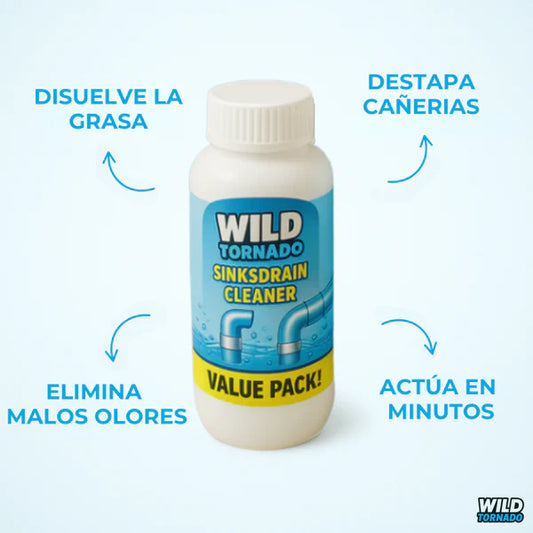 Destapa Cañerías Express 3x1 (110gr c/u) + Envío Gratis