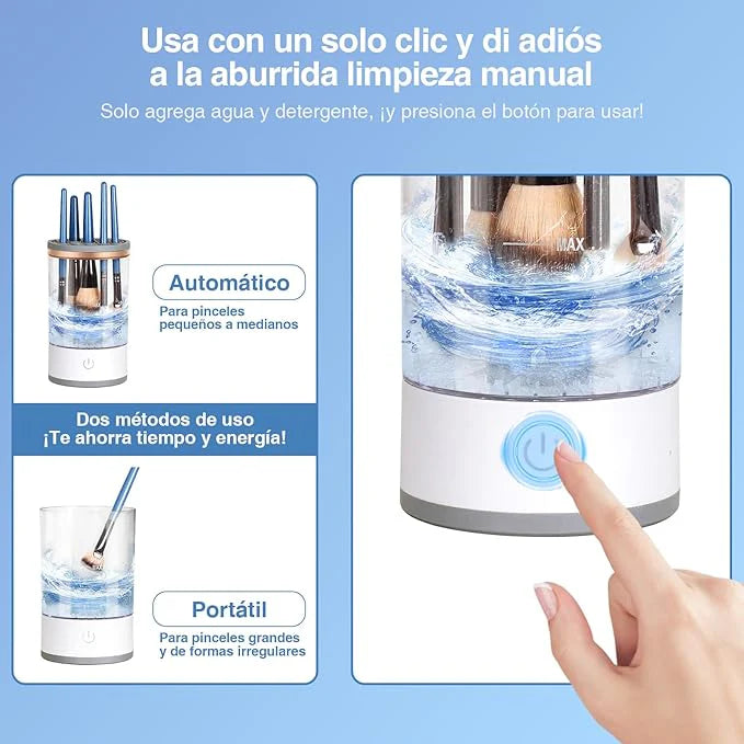 Limpiador De Brochas De Maquillaje