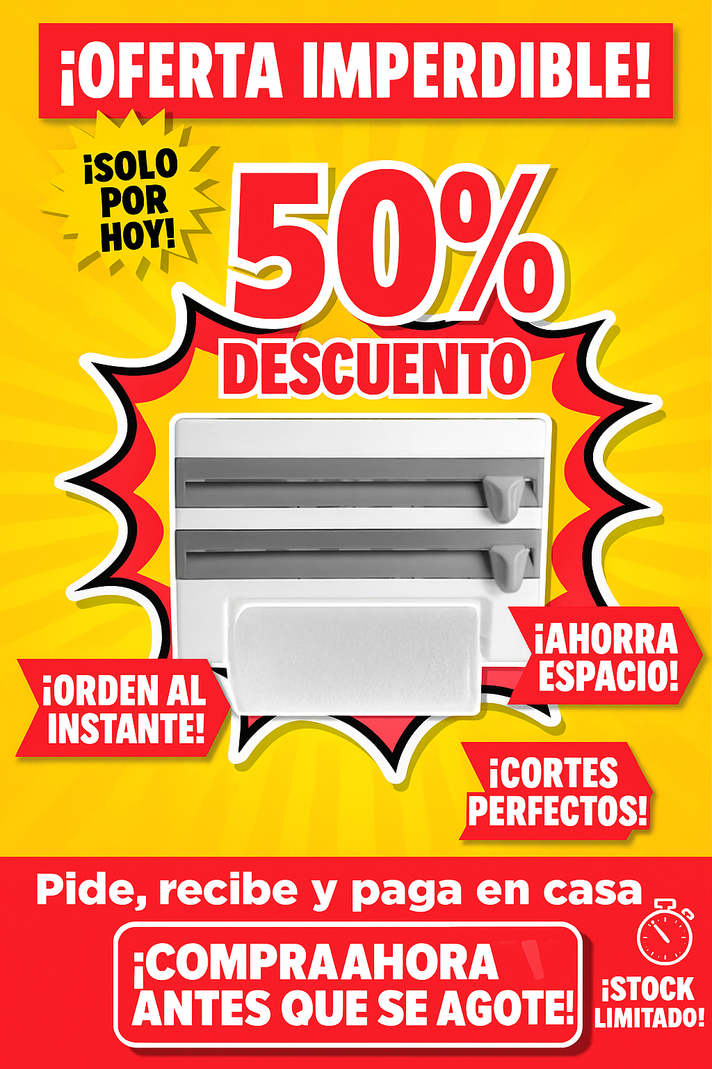 🚀Dispensador 3 en 1 | Transforma tu Cocina en Segundos